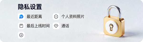 Telegram中文版隐私与安全设置主界面概览，展示多个安全选项图标